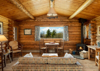 Moose Head Ranch WY - Cabin interior